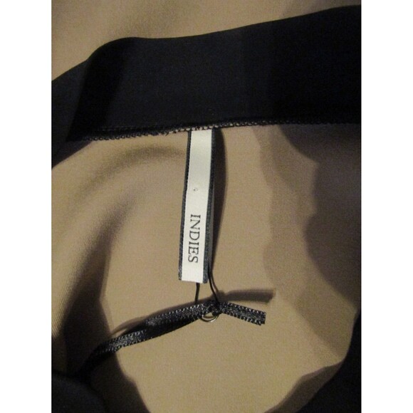 Indies Zip Camel Vest NWT Gilet Bunny Animal Print Rhinestones Retail $169 S/M - Picture 6 of 8